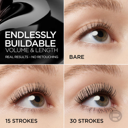 L'Oréal Paris Paradise Big Deal Volumizing Mascara, Buildable & Lengthening Mascara, No Clumps, Lightweight, Black Waterproof 10.9 ml L'Oreal Paris