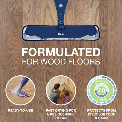 Bona Refill Hardwood Floor Cleaner, Refill-128, 128 Fl Oz - Available at All In One Marketplace Canada