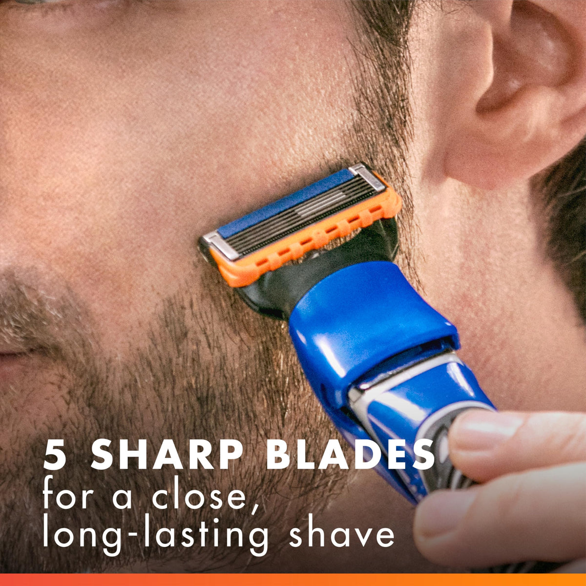 Gillette Fusion5 Styler Facial Hair Trimmer for Men, All-in-One Shave, Trim, and Edge, 1 Gillette Trimmer for Men’s Grooming, with 3 Comb Attachments