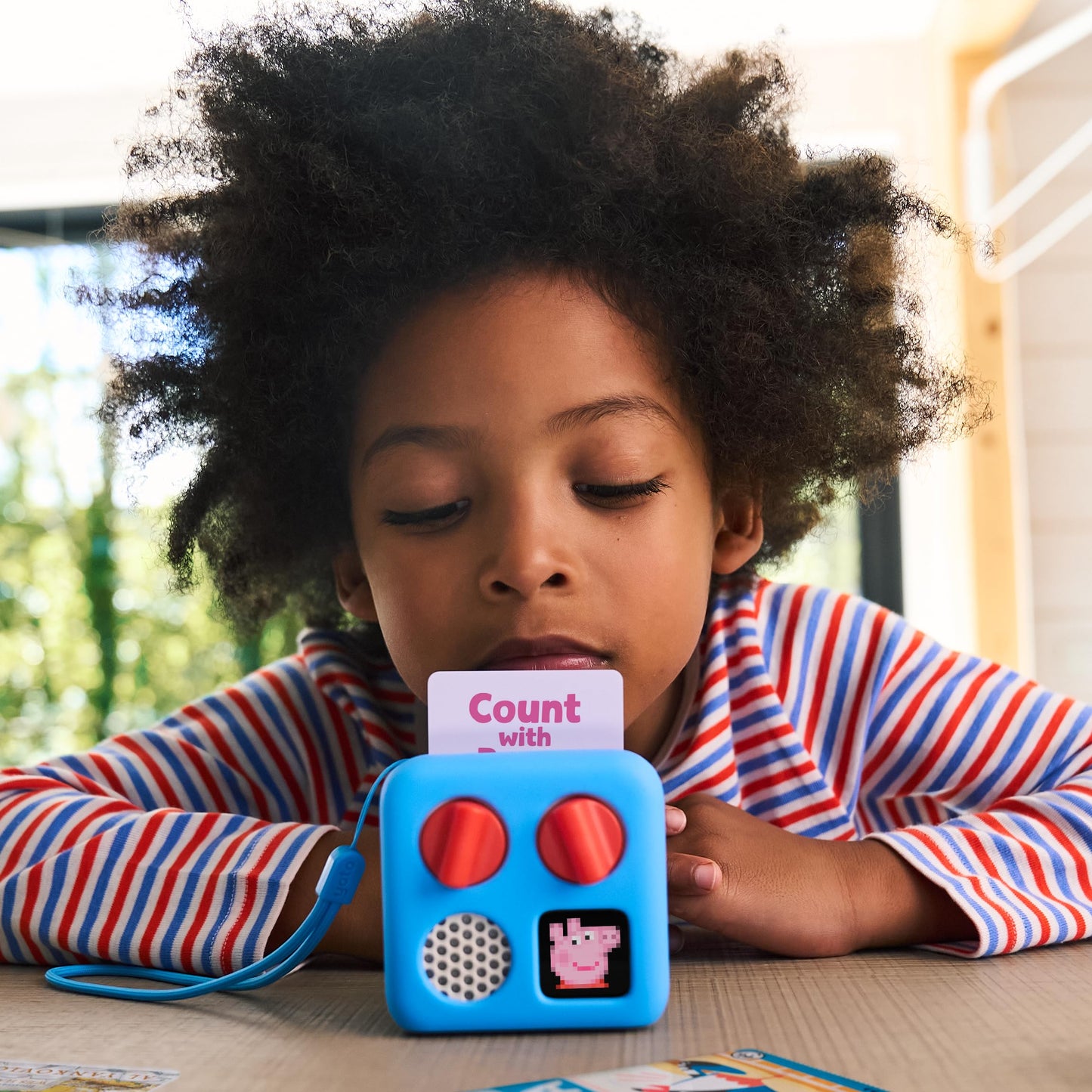 Yoto Mini (2024 Edition) + Starter Pack for Little Kids Bundle – Screen-Free Bluetooth Audio Player, All-in-1 Travel Device for Stories Music Podcasts Radio, Use as Speaker or with Headphones