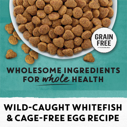 Beyond Grain Free Natural Dry Cat Food, Wild-Caught Whitefish & Free Run Egg - 2.26 kg Bag