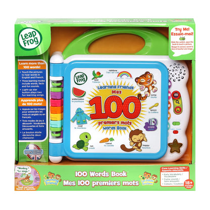 LeapFrog Learning Friends 100 Words Book (Bilingual English-French) (Retail Packaging)