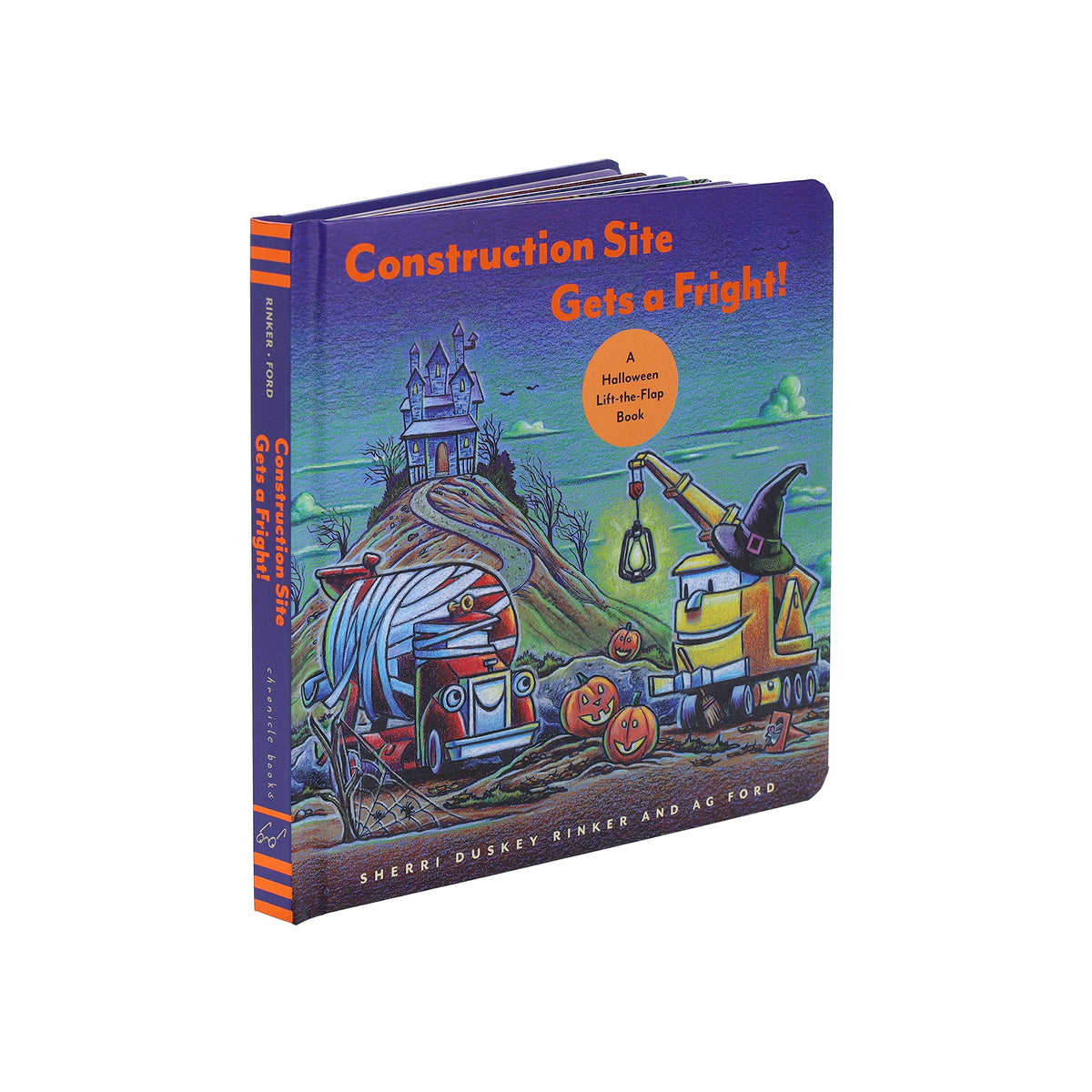 Frisson sur le chantier ! : Un livre à rabats pour Halloween