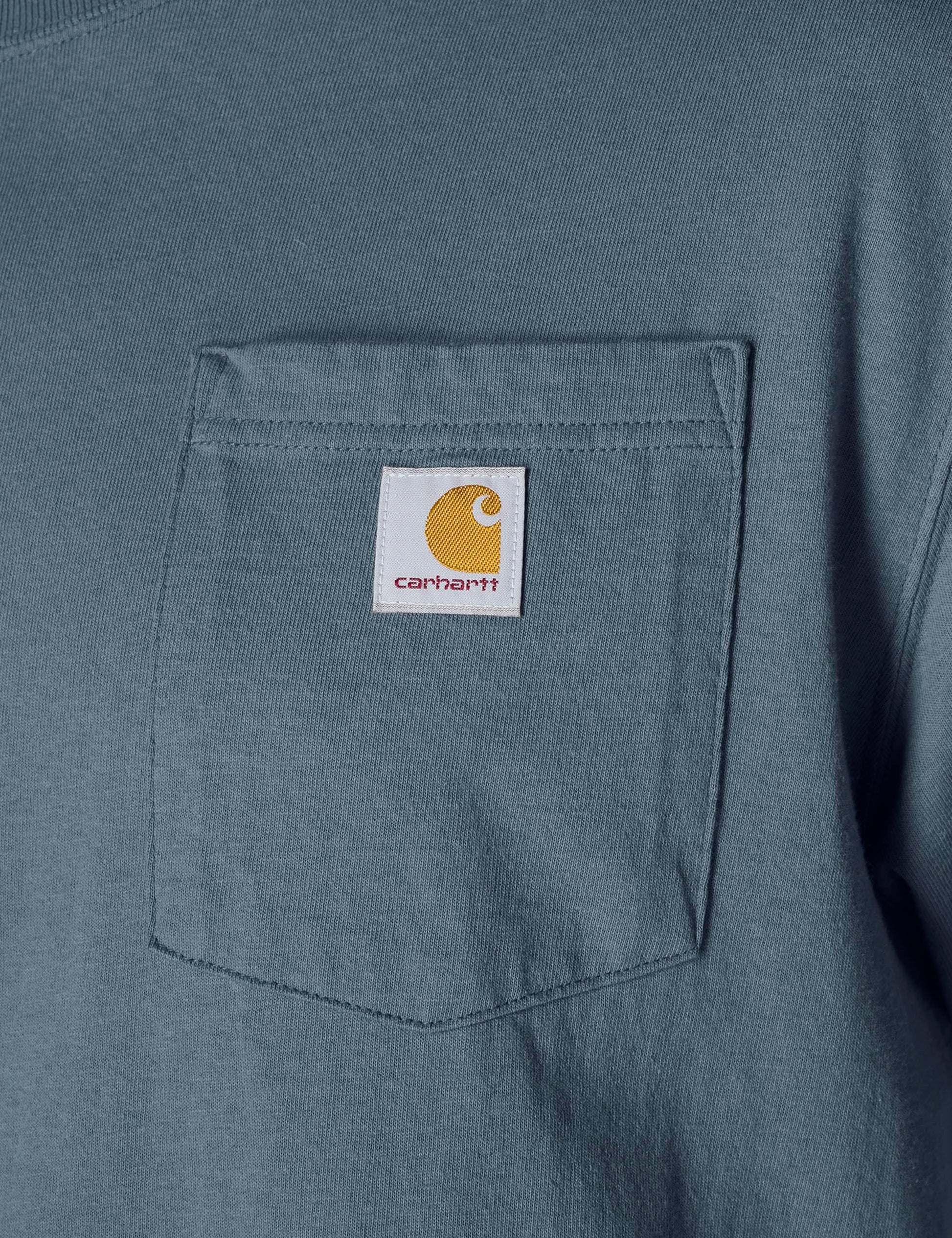 Carhartt Men's K87 Workwear Pocket Short Sleeve T-Shirt (Regular and Big & Tall Sizes), Bluestone, Large