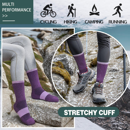 Anlisim Merino Wool Hiking Running Socks for Women, Boot Work Crew Socks 🍁 All In One Marketplace Canada