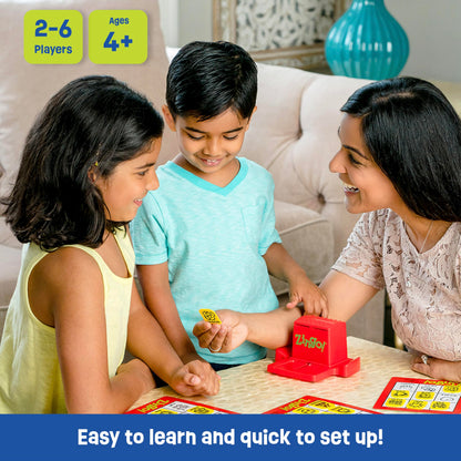 ThinkFun Zingo - Bingo with a Zing - Award-Winning Preschool Game - Encourages Language & Matching Skills Development - Fun Family Board Game for Boys and Girls Ages - 4 & Older - Available at All In One Marketplace Canada
