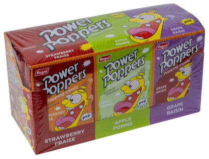 Regal Power Poppers Fizzing Candy, 5.5 g (48-Pack)