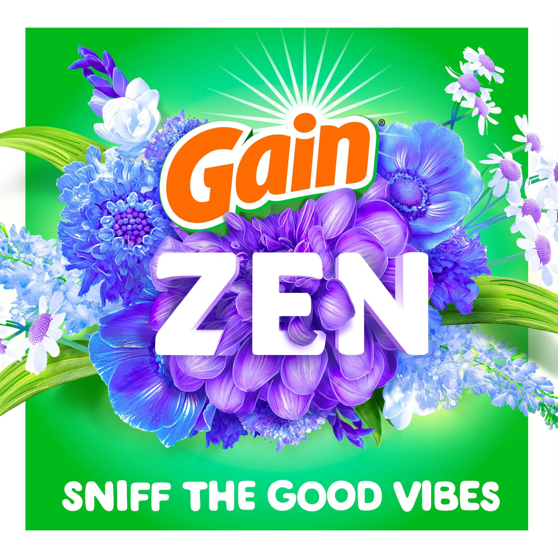 Gain In-Wash Laundry Scent Booster Beads, Zen, 680 Grams - Available at All In One Marketplace Canada