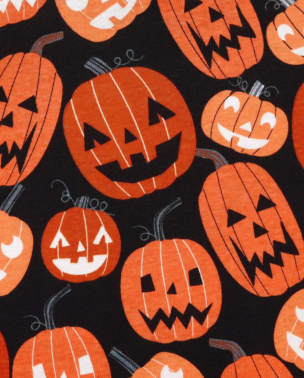The Children's Place, ensemble de pyjamas assortis pour la famille, Halloween, coton, motif citrouilles, 0-3 mois