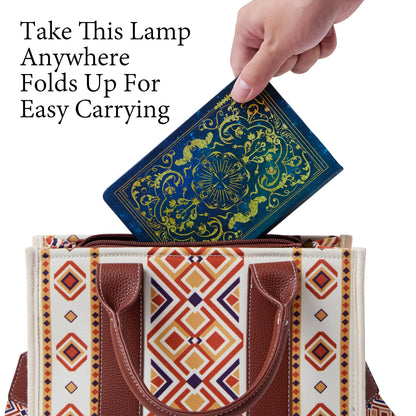 Book Lovers Gift Book Lamp, 5-Color LED, Foldable Lamp, Hot Foil Cover 🍁 All In One Marketplace Canada
