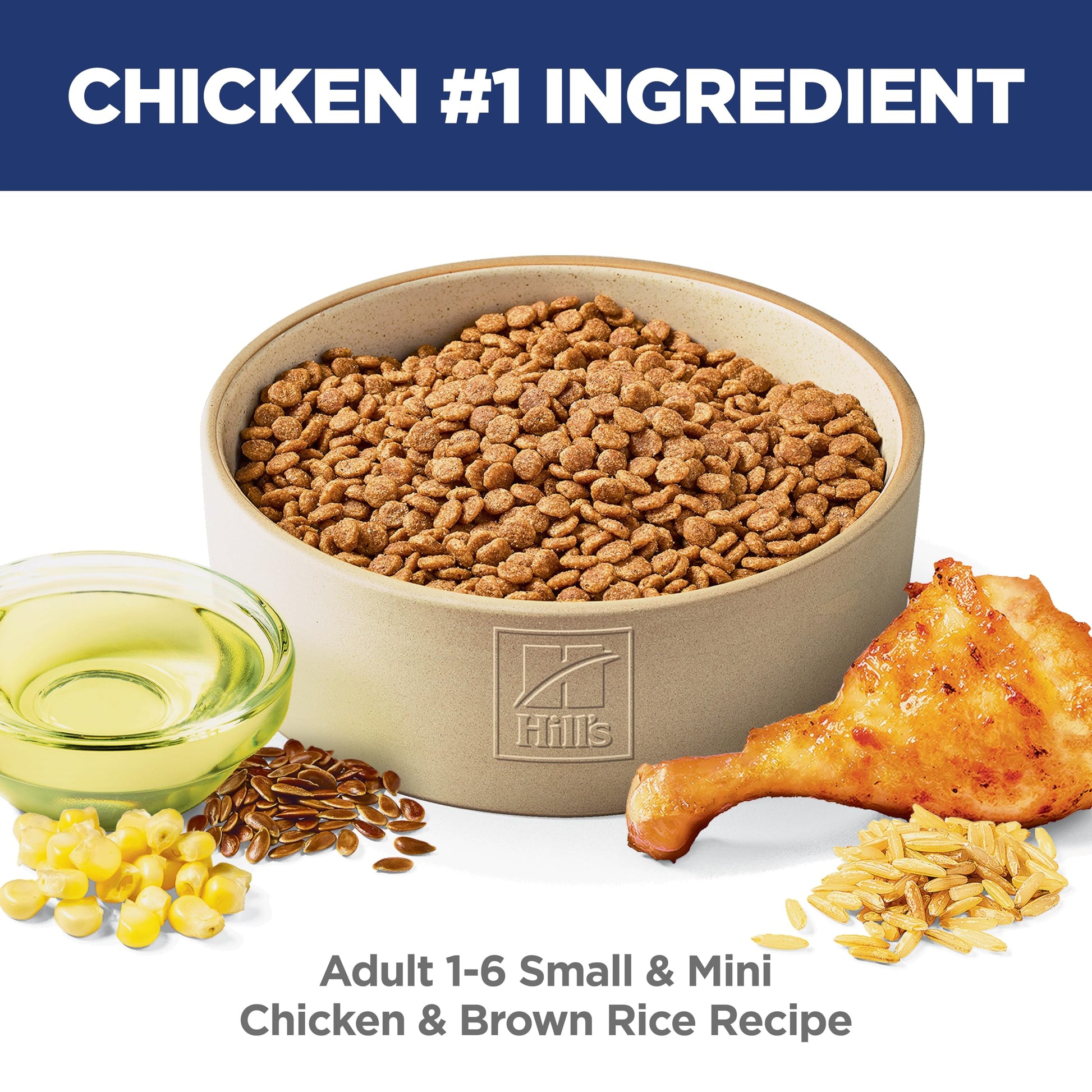 Hill's Science Diet Adult Small & Mini Chicken Meal & Rice Recipe Dry Dog Food 2.04 kg Bag