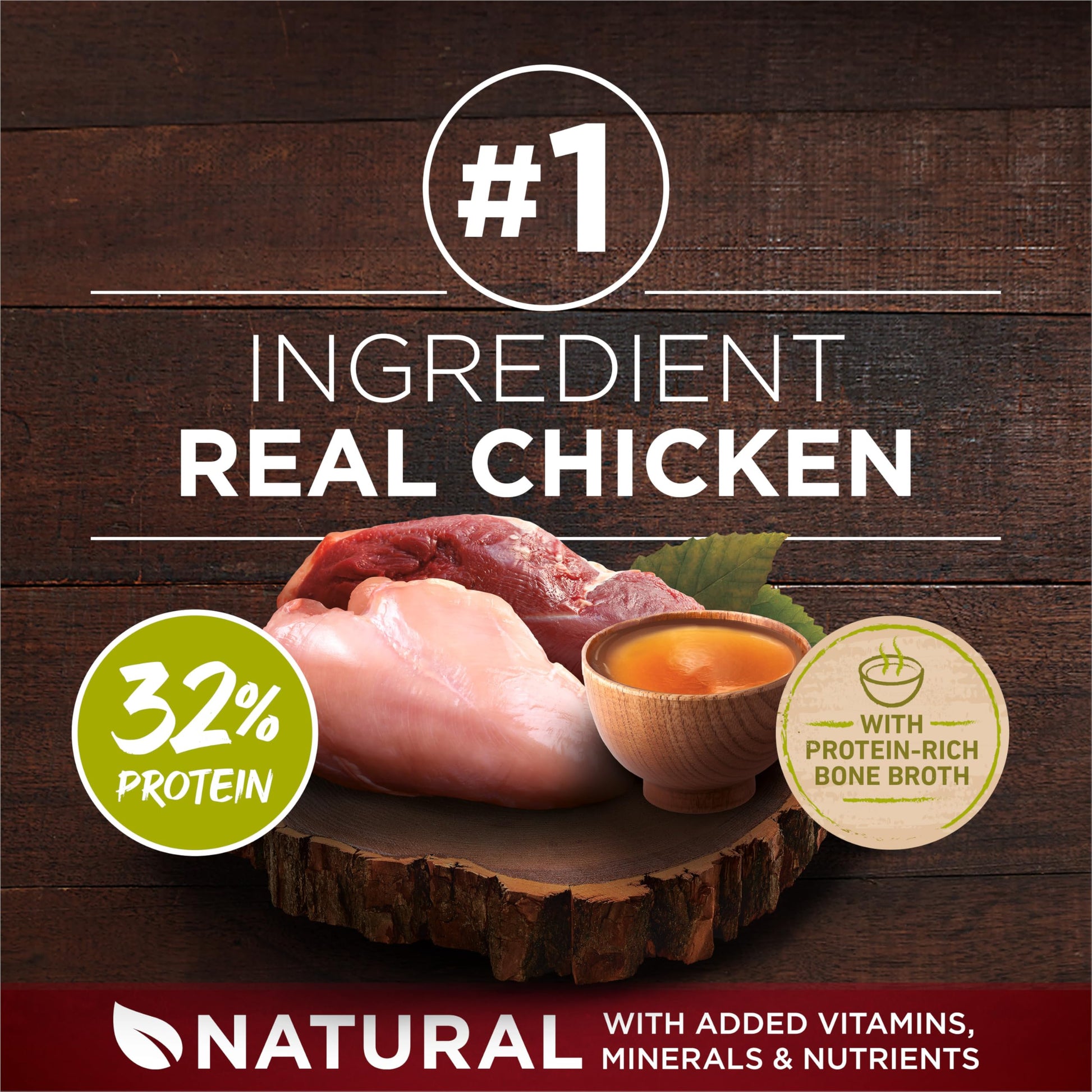 Purina ONE True Instinct Dry Dog Food, Chicken & Duck 6kg Purina ONE