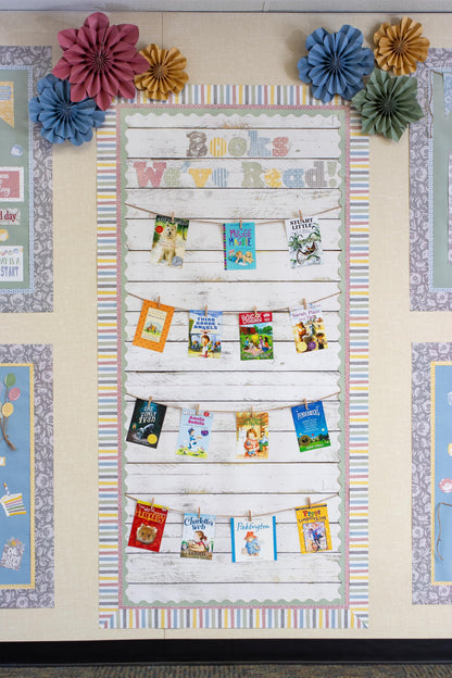 Teacher Created Resources White Shiplap Better Than Paper Bulletin Board Roll (TCR7777498) Teacher Created Resources