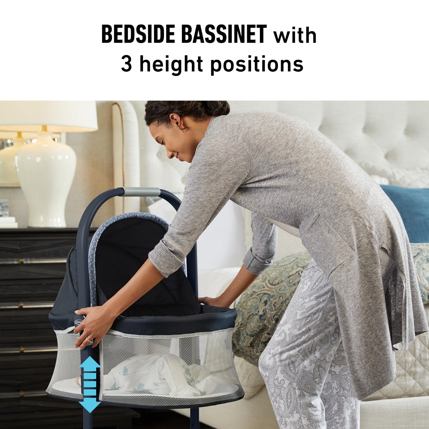 Graco Pack 'n Play Day2Dream Bassinet Playard, Rainier 🍁 All In One Marketplace Canada