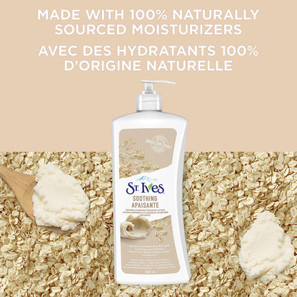 St. Ives Soothing Oatmeal & Shea Butter Body Lotion 4 x 600 mL ST. Ives
