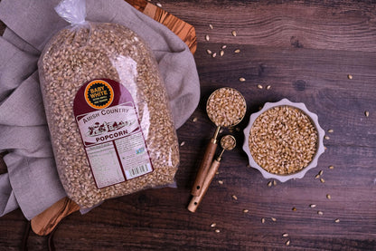Amish Country Popcorn Baby White Kernels | 6 lb Bulk Bag | Small, Tender & Non-GMO