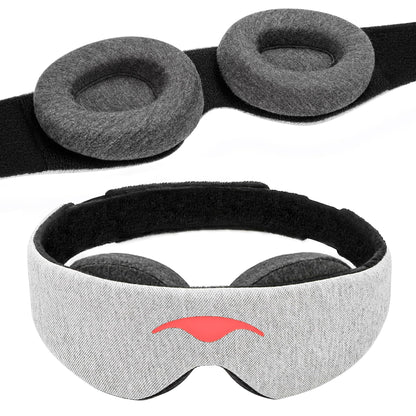 Manta Original Sleep Mask - Maximum Blackout Sleep Mask for Deep Sleep, Adjustable with Detachable Eye Cups, Zero Eye Pressure for Back & Belly Sleepers, Ideal for Travel, Shift Work & Daytime Sleep - Available at All In One Marketplace Canada