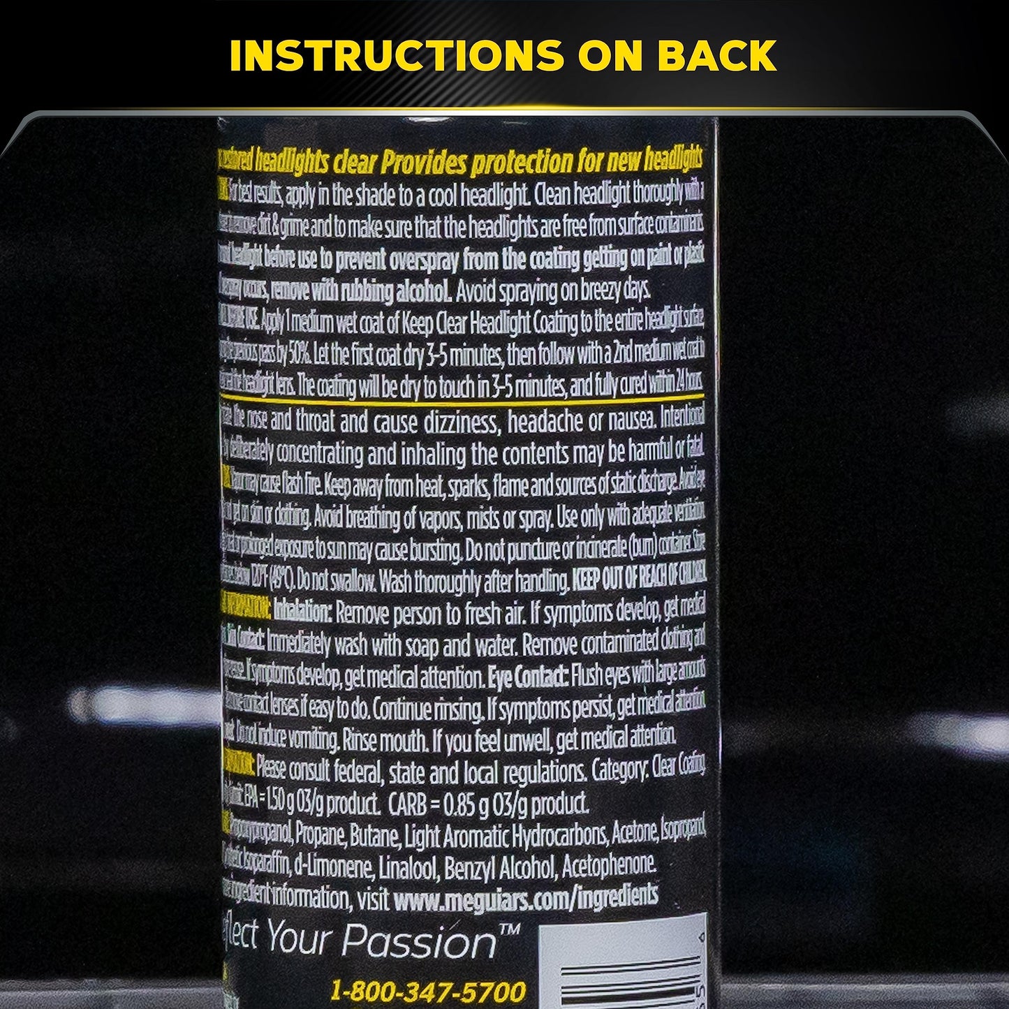 Keep Clear Headlight COATING-4OZ Meguiar's