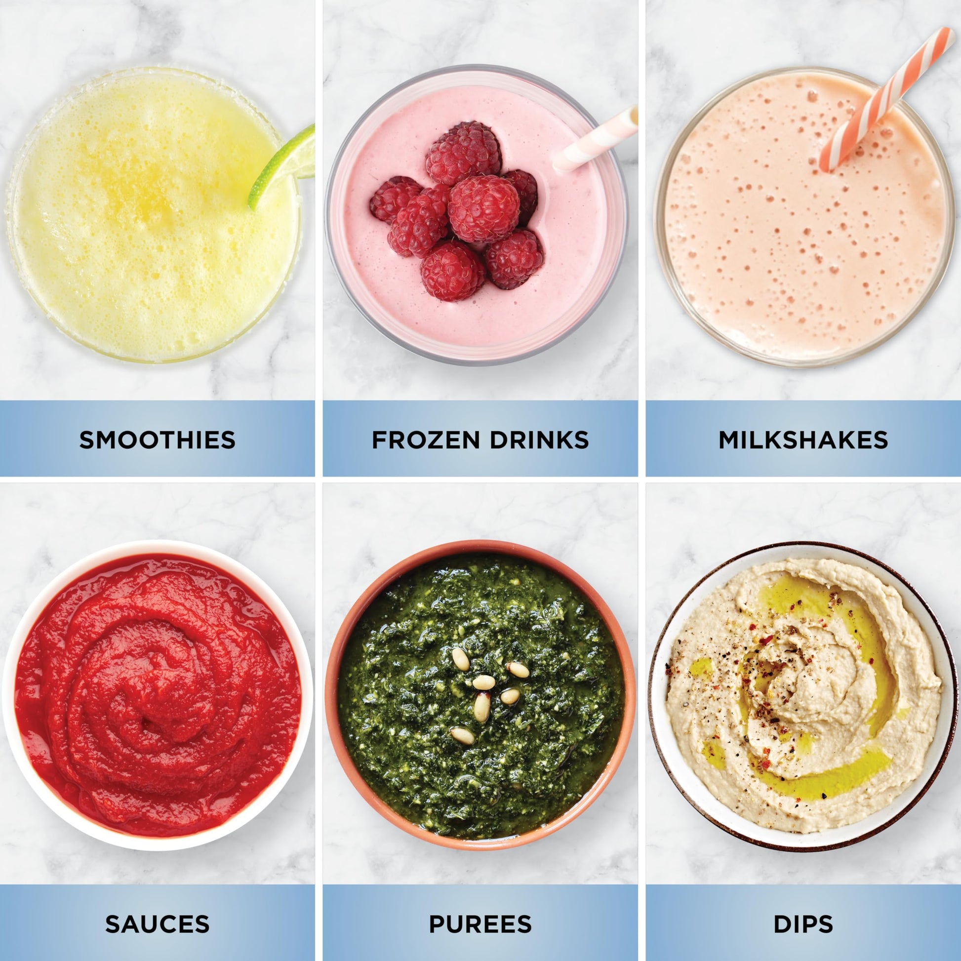 Ninja Professional Blender 2.0, 1400W, 72 oz Pitcher, Auto-iQ Smoothie Program, Total Crushing Blades for Ice & Frozen Drinks, BPA-Free, Dishwasher Safe, CCO750BSL (Canadian Version) - Available at All In One Marketplace Canada