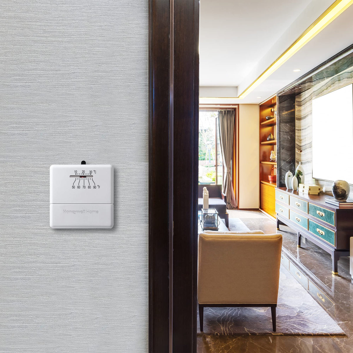 Honeywell Consumer CT33A1009/E1 Honeywell Economy Non-Programmable Heat Thermostat