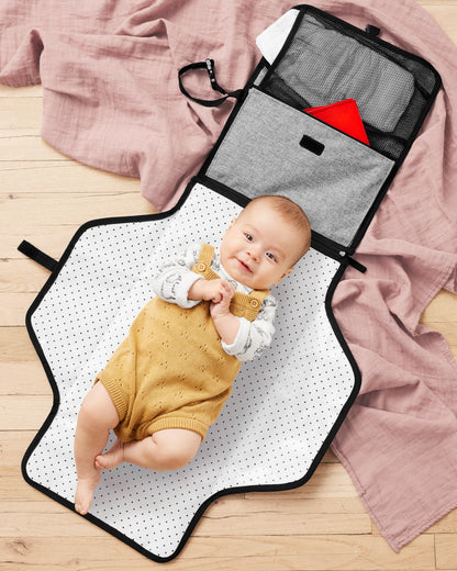 Skip Hop Portable Baby Changing Pad, Pronto, Grey Melange 🍁 All In One Marketplace Canada