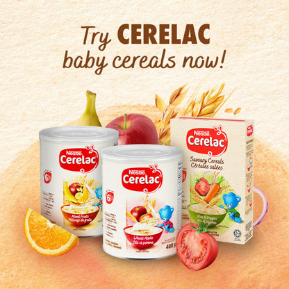 CERELAC Mixed Fruits Baby Cereal, 6 Months & Up, 6-Pack, 2.4 kg Cerelac