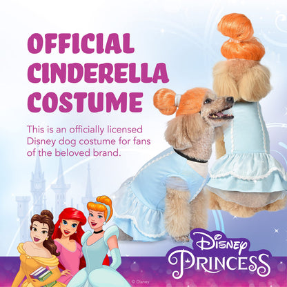 Disney for Pets Halloween Disney Princess Cinderella Costume - Large | Disney Princess Halloween Costumes for Dogs, Officially Licensed Disney Dog Halloween Costume