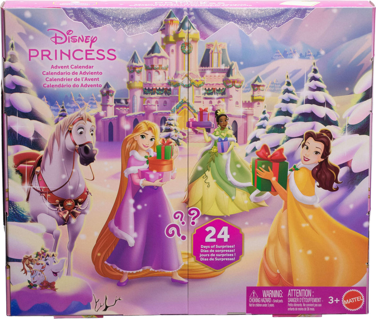 Mattel Disney Princess Advent Calendar w/ Rapunzel, Tiana, Belle Dolls 🍁 All In One Marketplace Canada
