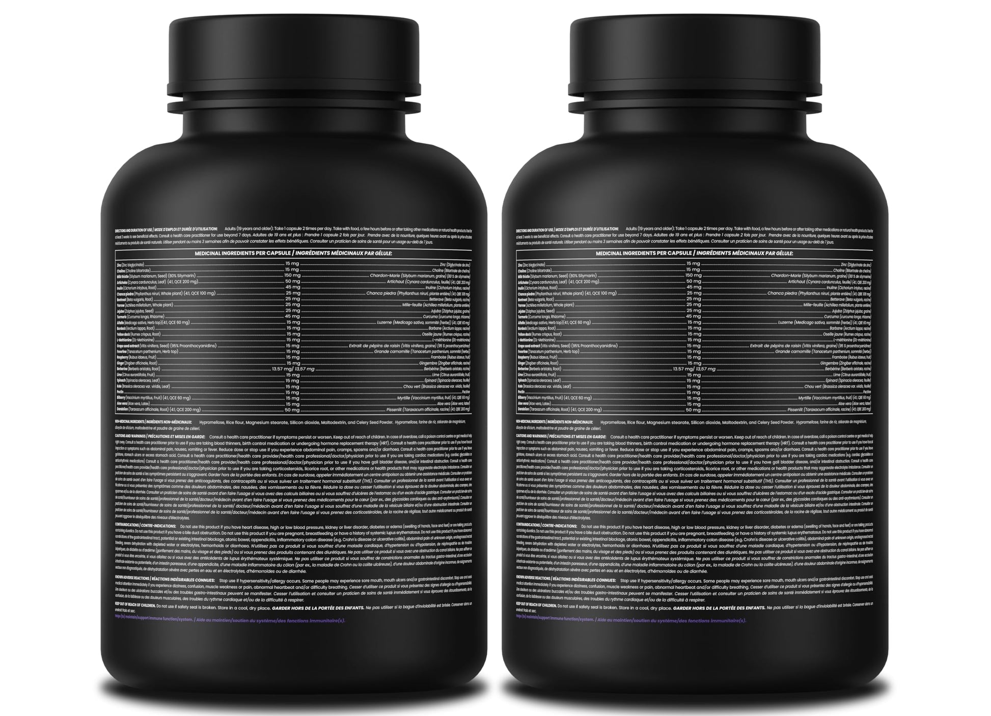 Liver Cleanse Detox & Repair Formula – 25+ Herbal Ingredients for Liver Health – Milk Thistle (80% Silymarin), Artichoke, Dandelion Root & More – Liver Support Supplement – 120 Capsules - Available at All In One Marketplace Canada