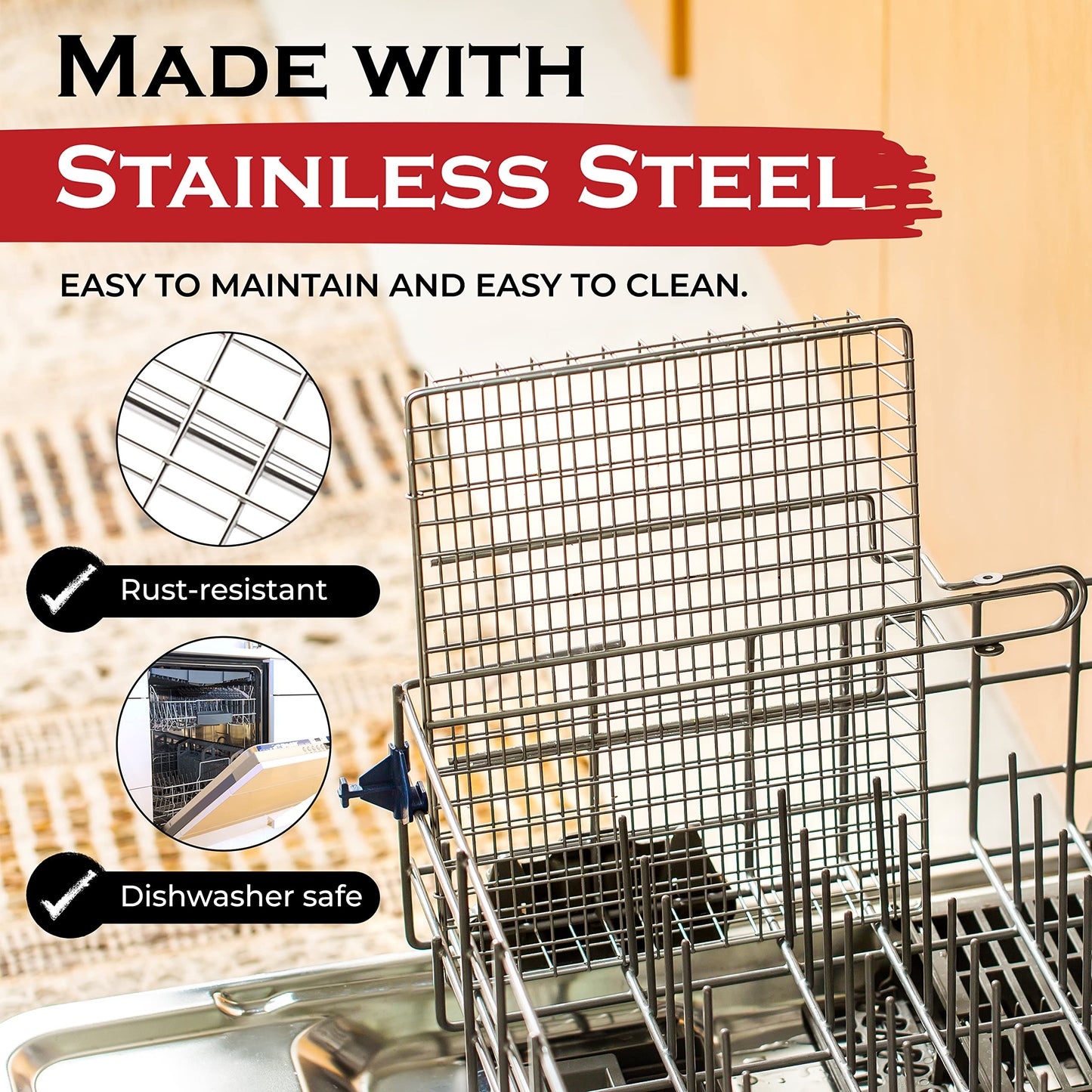 SHIZZO Grill Basket Value Set, Barbecue BBQ Grilling Basket , Stainless Steel Large Folding Grilling baskets With Handle, Portable Outdoor Camping BBQ Rack for Fish, Shrimp, Vegetables, Barbeque Griller Cooking Accessories, Gift, Gifts for father, dad, hu - Available at All In One Marketplace Canada