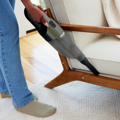 Shark Cyclone Handheld Vacuum - HyperVelocity Suction, Lightweight 1.6 lbs, XL Dust Cup, USB Charging, 8" Crevice Tool, Washable Filter, Green/Grey CH700C (Canadian Version) - Available at All In One Marketplace Canada