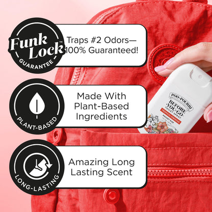 Poo~Pourri Spring On-The-Go Before-You-Go Toilet Spray 30ml Travel Essentials Variety 3 Pack - Bathroom Odor Removers - Travel Size Toiletries - Plant Based Ingredients - Freshener Spray