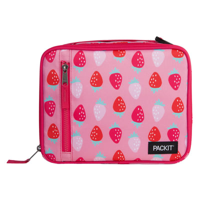 PackIt Freezable Classic Lunch Box, Sweet Strawberry