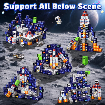 Magnetic Building Blocks, 100PCS STEM Magnet Building Cubes Boys Toys 🍁 All In One Marketplace Canada