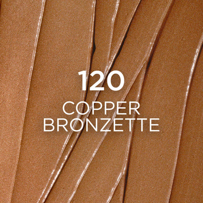 L'Oreal Paris Lumi Bronze Le Stick Soleil Bronzer Stick, Cream-To-Powder Bronzer For A Sunkissed Face Makeup Glow, 120 Copper Bronzette - Available at All In One Marketplace Canada