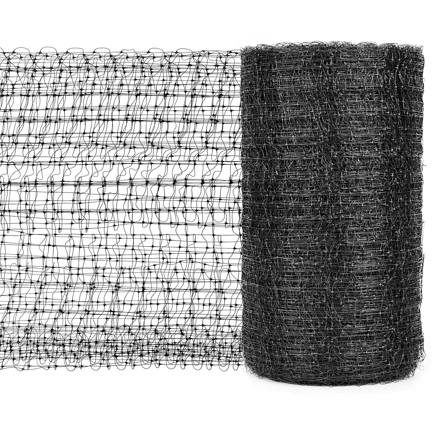 Bird Netting for Garden 7 x 100 Feet, Black Garden Protection Netting Heavy Duty Wire Mesh Net Barrier, Protect Plants Fruits Trees from Rodents Birds Deer Poultry Reusable Animal Fencing (1) - Available at All In One Marketplace Canada