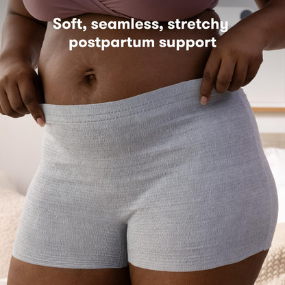 Frida mom Disposable Postpartum Underwear (Without pad) | Super Soft, Stretchy, Breathable, Wicking, Latex-Free, Boyshort Cut | 8-Count - Available at All In One Marketplace Canada