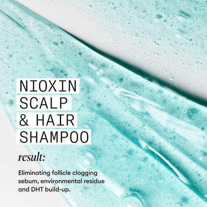 Nioxin System 3 | Scalp & Hair Shampoo | Coloured, Dry, & Damaged Hair