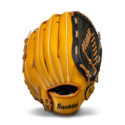 Franklin Sports Baseball and Softball Glove - Fieldmaster Adult + Youth Baseball Gloves - Men's + Women's Infield + Outfield Mitt - Right Hand Throw - 13" 🍁 All In One Marketplace Canada