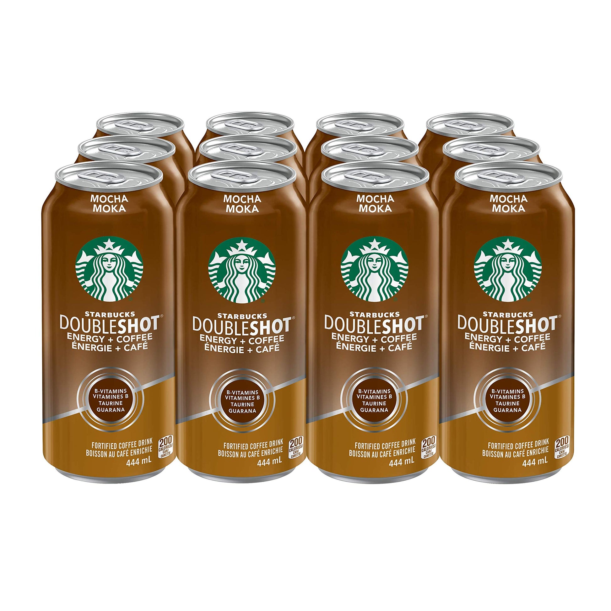 Starbucks Double Shot Mocha, 444 mL Cans, 12 Pack Starbucks