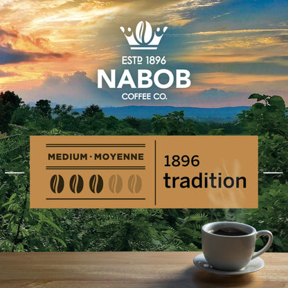 Nabob Traditional Fine Grind Ground Coffee – 930g