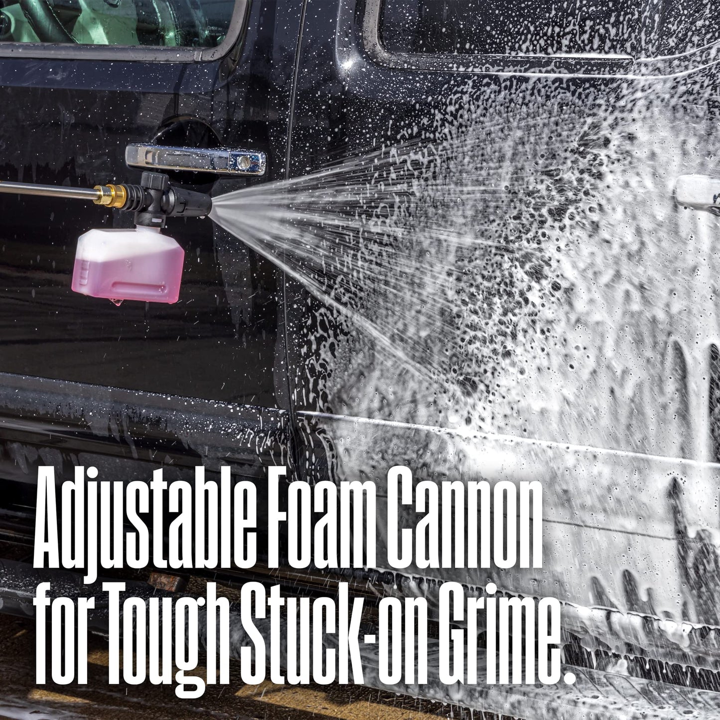 Westinghouse ePX3100v Electric Pressure Washer, 2100 Max PSI 1.76 Max GPM, Built-in Carry Handle, Detachable Foam Cannon, Pro-Style Steel Wand, 3-Nozzle Set, for Cars/Fences/Driveways/Home/Patios Westinghouse