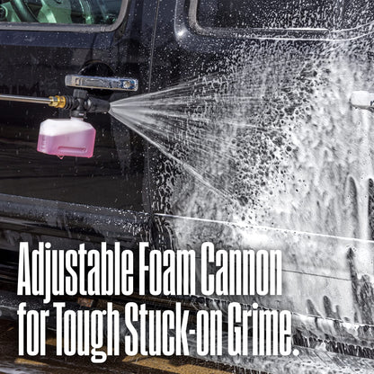 Westinghouse ePX3100v Electric Pressure Washer, 2100 Max PSI 1.76 Max GPM, Built-in Carry Handle, Detachable Foam Cannon, Pro-Style Steel Wand, 3-Nozzle Set, for Cars/Fences/Driveways/Home/Patios Westinghouse