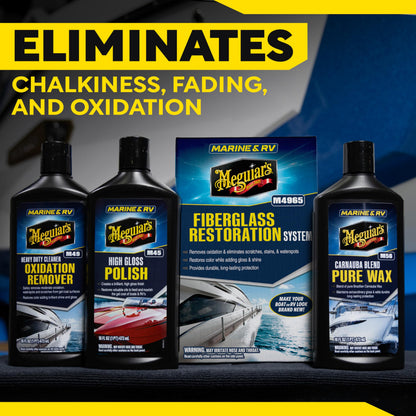 Meguiar's M-4965 MG Fiberglass Oxidation Removal Kit Meguiar's