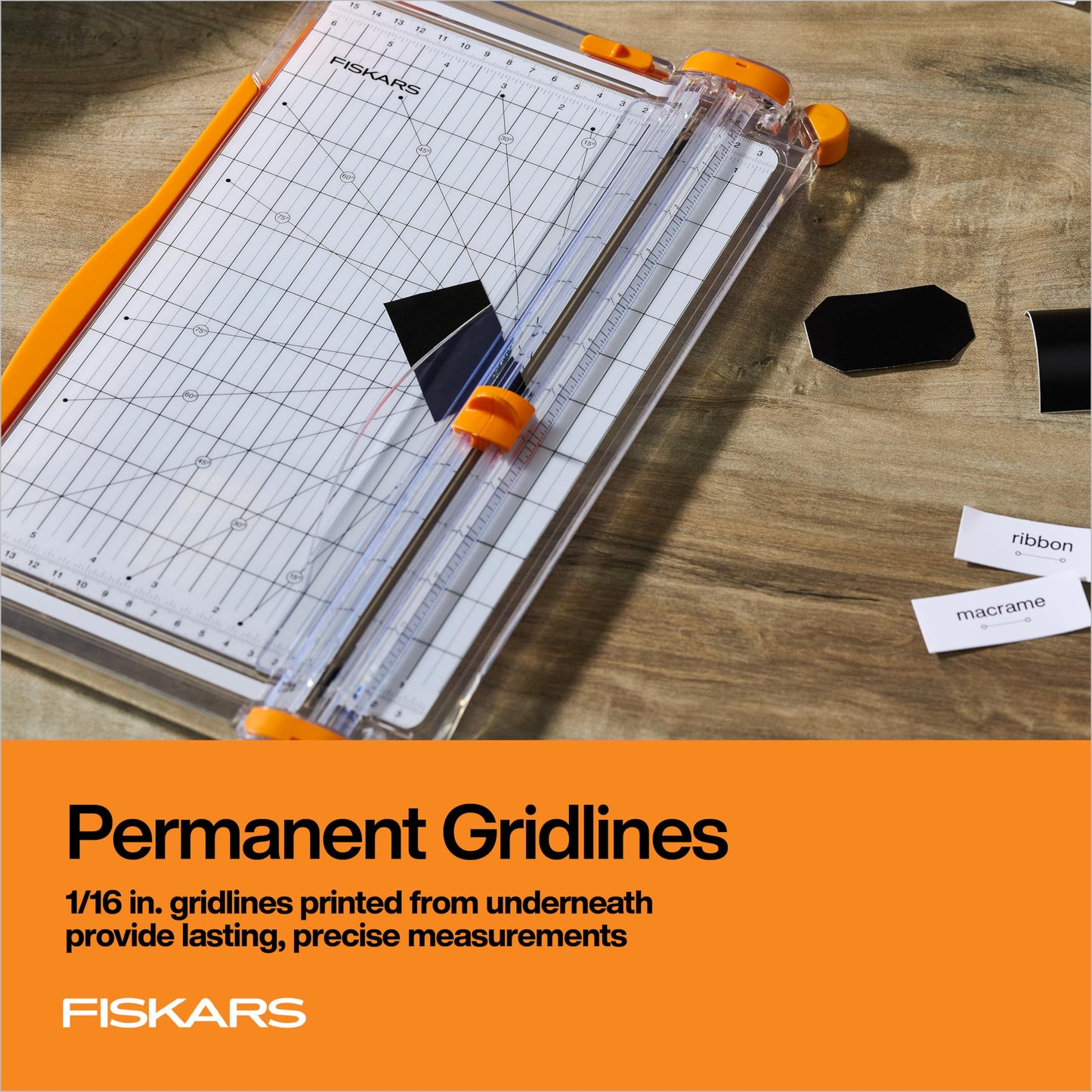 Fiskars Precision Paper Trimmer - Easy, Safe and Accurate for Crafts, Gifts, Cards and More - Always Cuts Straight Fiskars