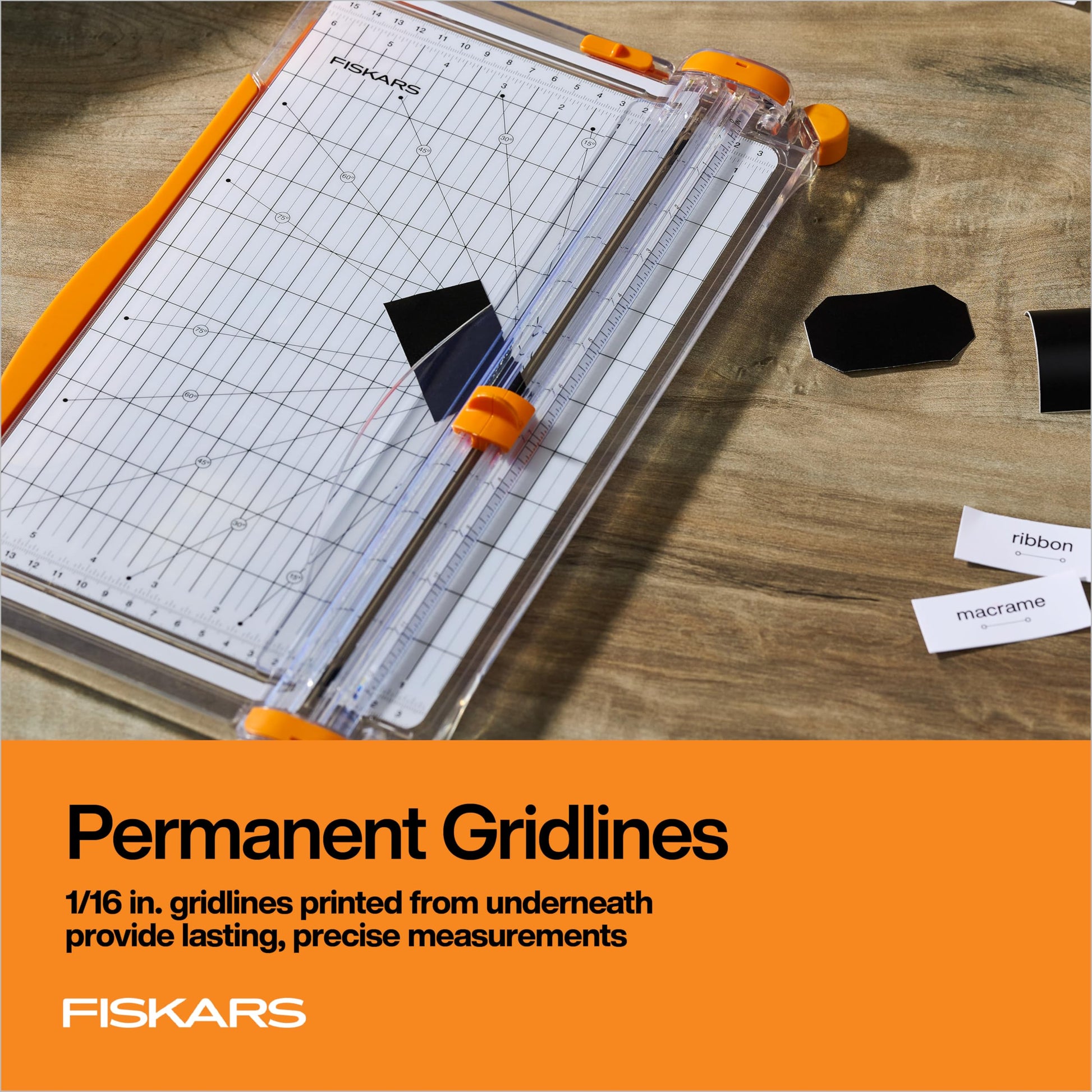 Fiskars Precision Paper Trimmer - Easy, Safe and Accurate for Crafts, Gifts, Cards and More - Always Cuts Straight Fiskars