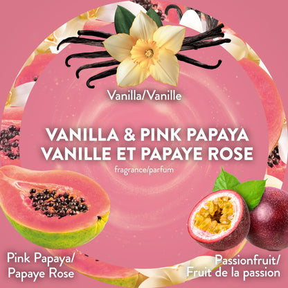 Air Wick Plug In Scented Oil Air Freshener Refills for Home – Infused with Essential Oils – 5 Count – Vanilla & Pink Papaya Scent - Available at All In One Marketplace Canada