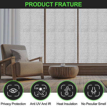 Reflective Insulation Roll 23.6inch x 10Ft Double Bubble Reflective Aluminum Foil Wrap Insulation Sheet Thermal Shield Radiant Barrier for Winter RV Window Thermal Cold Insulation Summer Heat - Silver 🍁 All In One Marketplace Canada