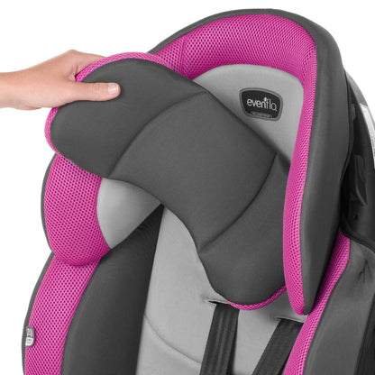 Evenflo 30712360C Chase Plus 2-In-1 Booster Car Seat (Geneva)