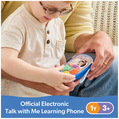 Ms. Rachel Official Electronic Talk with Me Learning Phone with Conversational Phrases, Educational Toys & Toddler Toys for Girls & Boys Ages 1-3+ Ms. Rachel